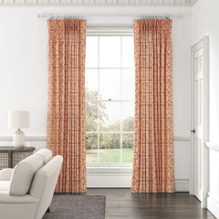 Nubra Apricot Curtains