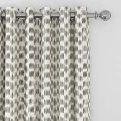 Patola Graphite Curtains