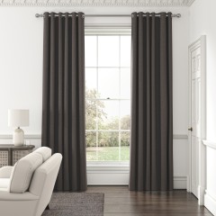 Viera Charcoal Curtains