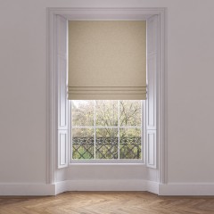 roman blind pascal mocha print lifestyle 1