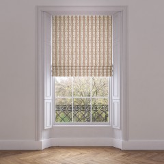 roman blind telia ginger print lifestyle 1