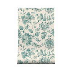 Wallpaper Kamila Teal Roll