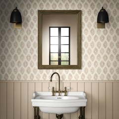 Wallpaper Marra Taupe Lifestyle 1