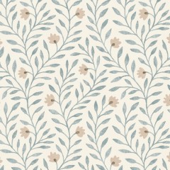 Yasmina Soft Blue Wallpaper