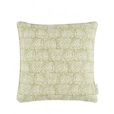 Ellora Willow Printed Cotton Cushion 43cm x 43cm