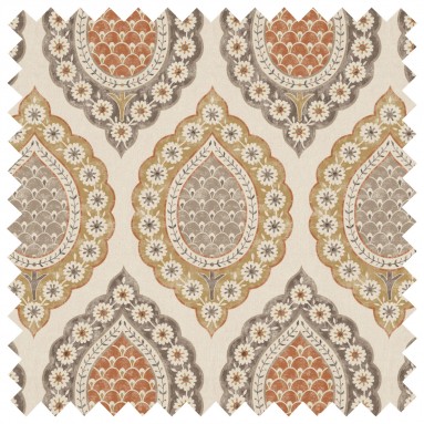 Fabric Indienne Spice Print Swatch