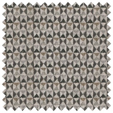 Nala Charcoal Woven Fabric