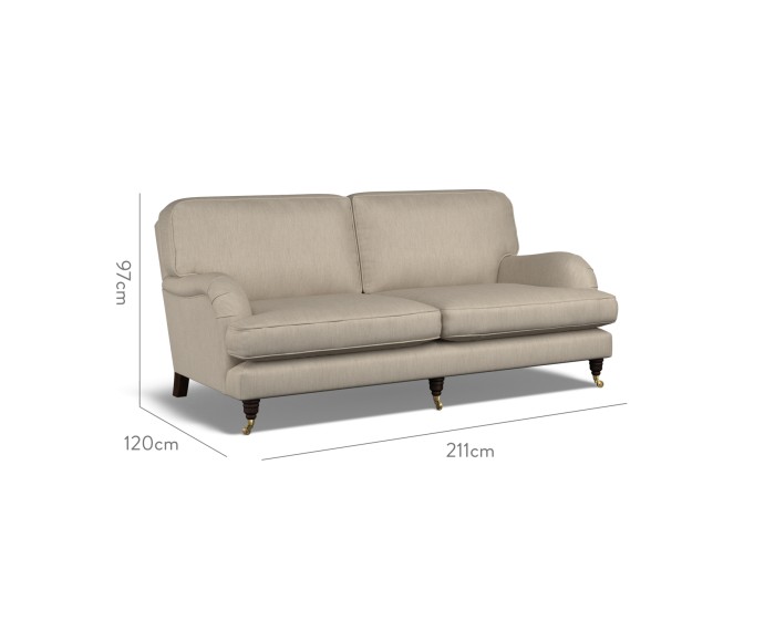 Bliss Large Sofa Amina Taupe