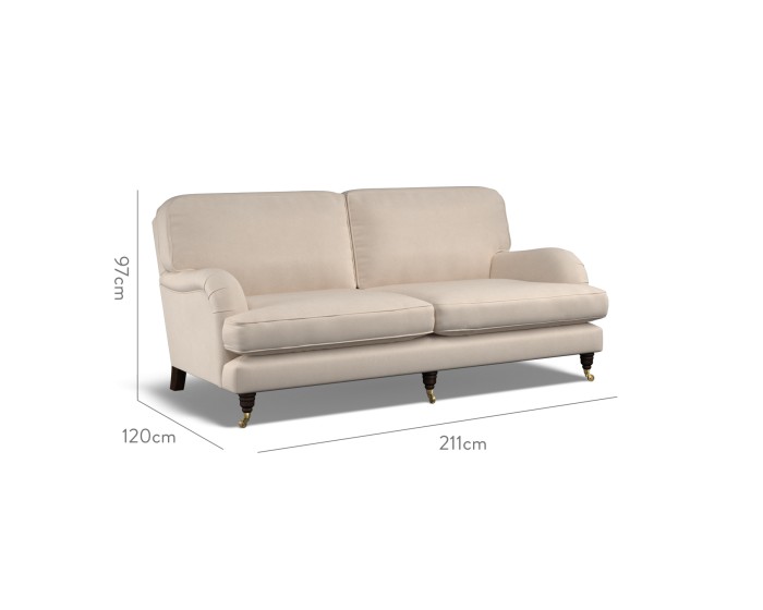 Bliss Large Sofa Cosmos Stone