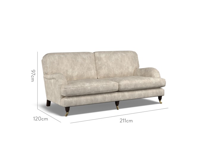 Bliss Large Sofa Namatha Pebble