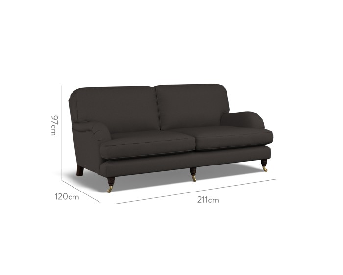 Bliss Large Sofa Shani Charcoal