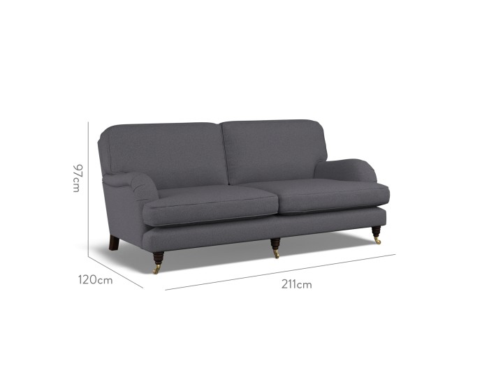 Bliss Large Sofa Viera Indigo