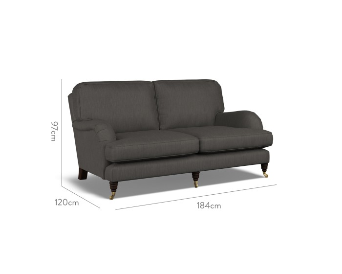 Bliss Medium Sofa Amina Charcoal