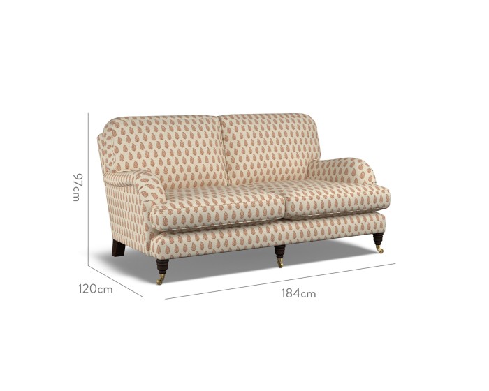 Bliss Medium Sofa Indira Rust