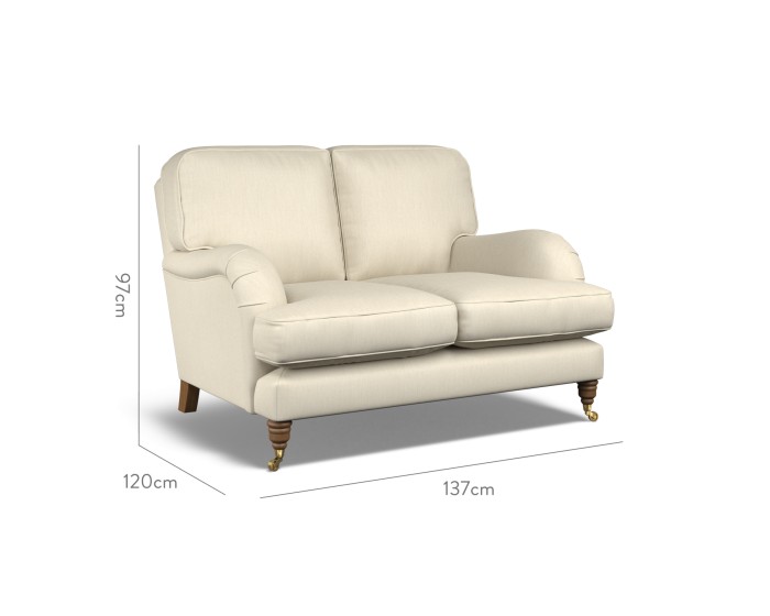 Bliss Small Sofa Amina Alabaster