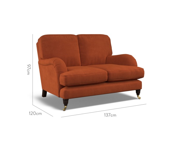 Bliss Small Sofa Cosmos Cinnabar