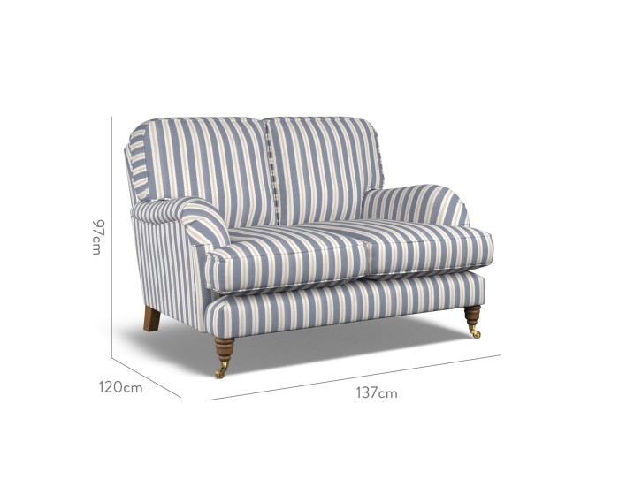 Bliss Small Sofa Fayola Indigo