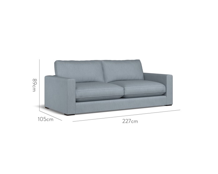 Cloud Large Sofa Amina Denim