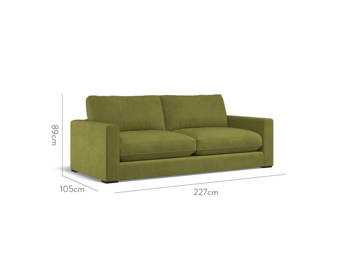 Cloud Large Sofa Cosmos Moss