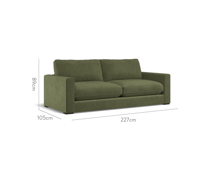 Cloud Large Sofa Cosmos Olive