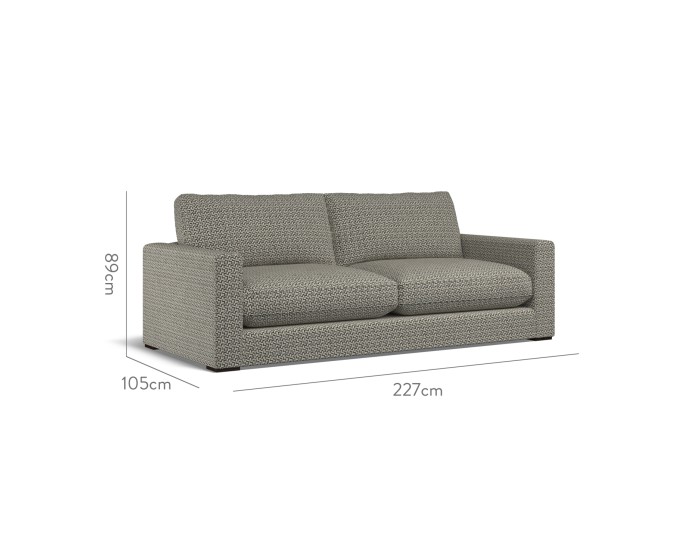 Cloud Large Sofa Desta Charcoal