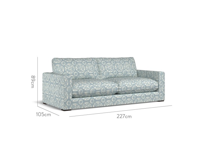 Cloud Large Sofa Nubra Denim