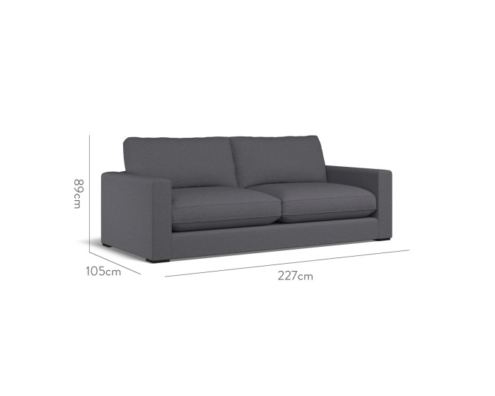 Cloud Large Sofa Viera Indigo