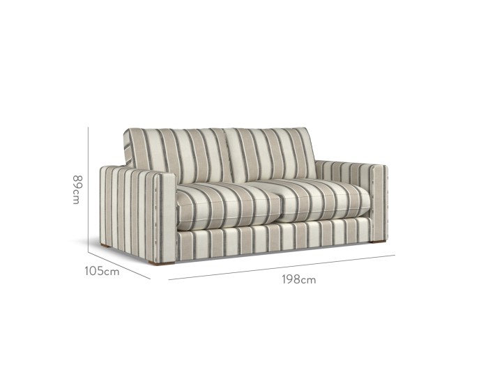 Cloud Medium Sofa Edo Charcoal