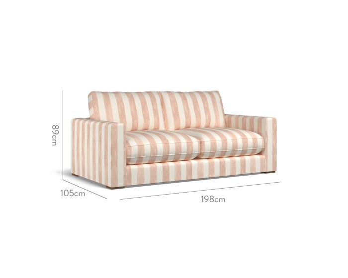 Cloud Medium Sofa Tassa Grande Rose