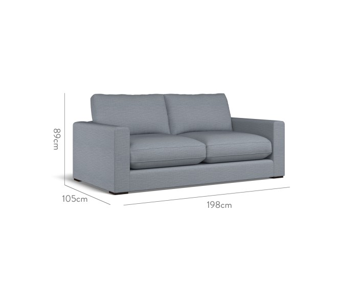 Cloud Medium Sofa Zuri Denim