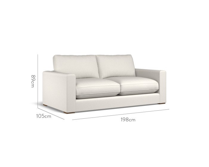 Cloud Medium Sofa Zuri Parchment