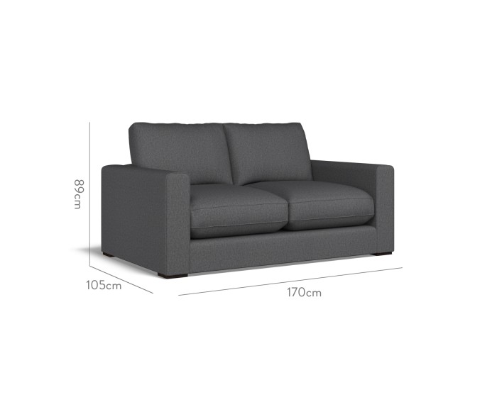 Cloud Small Sofa Bisa Charcoal