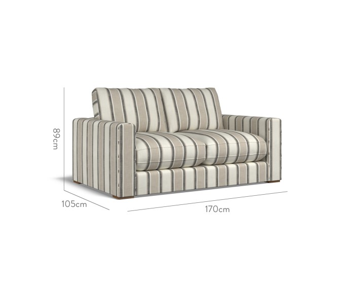 Cloud Small Sofa Edo Charcoal