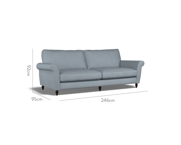 Ellery Extra Large Sofa Amina Denim