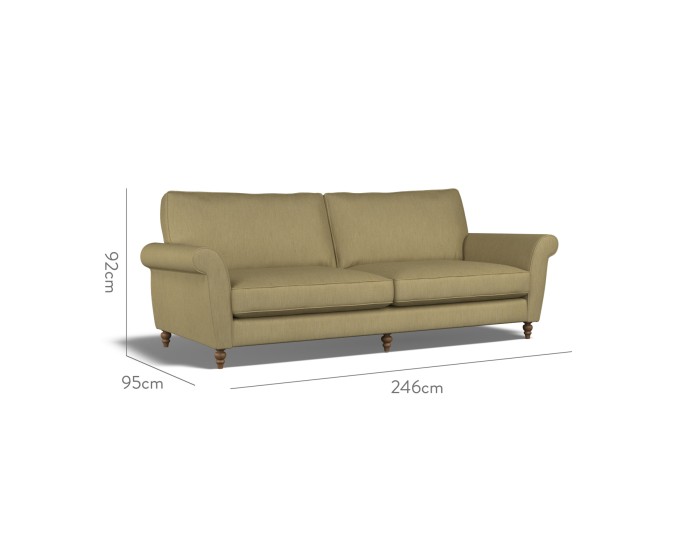 Ellery Extra Large Sofa Amina Moss