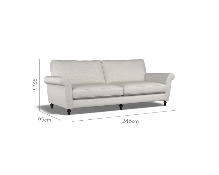 Ellery Extra Large Sofa Jina Dove