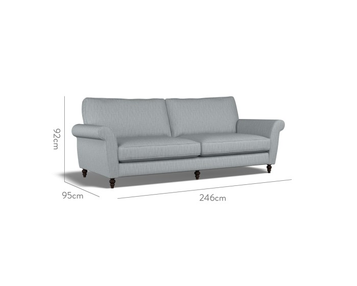 Ellery Extra Large Sofa Kalinda Mineral