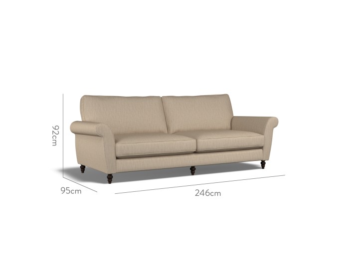 Ellery Extra Large Sofa Kalinda Sand