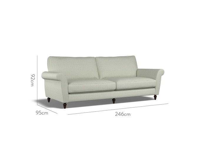 Ellery Extra Large Sofa Sabra Sage