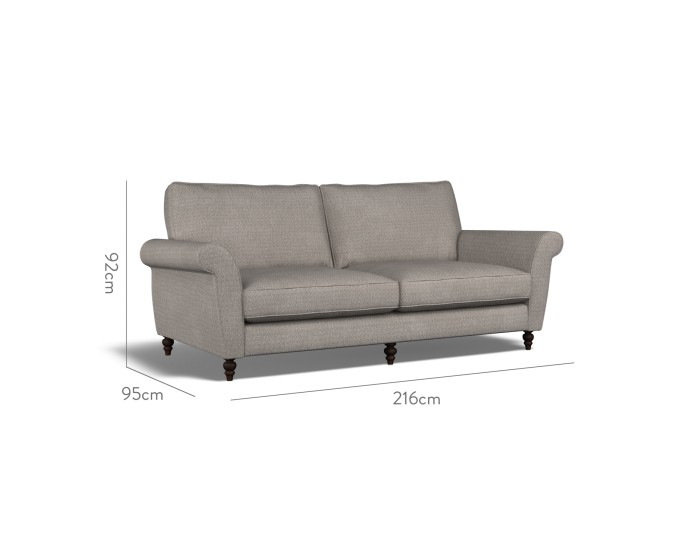 Ellery Large Sofa Safara Smoke