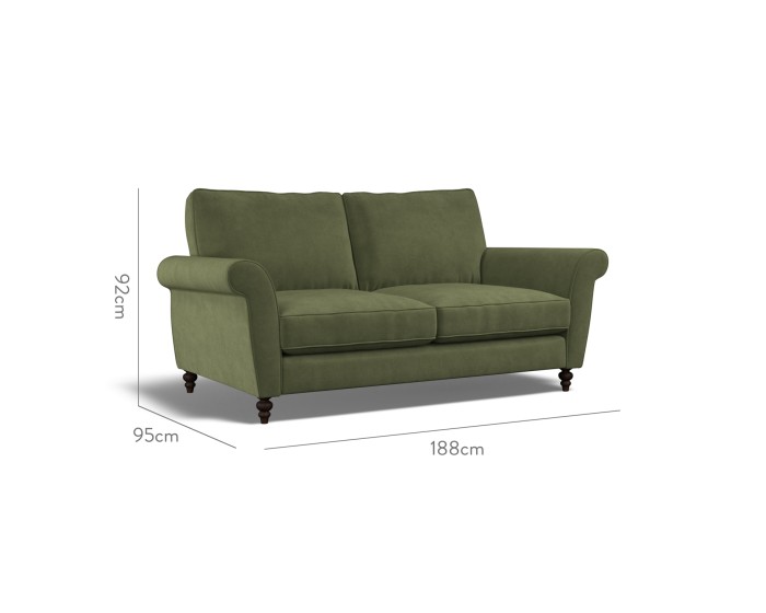 Ellery Medium Sofa Cosmos Olive