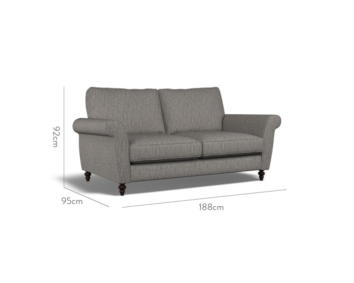 Ellery Medium Sofa Kalinda Charcoal