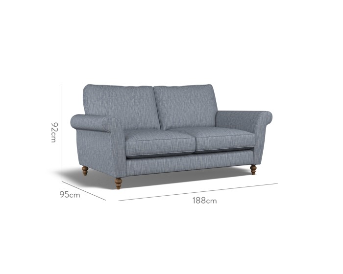 Ellery Medium Sofa Kalinda Denim