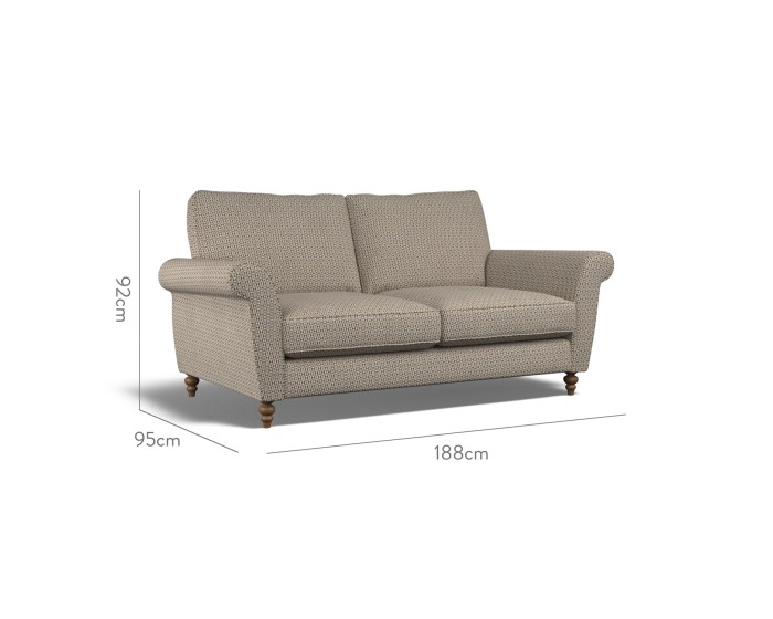 Ellery Medium Sofa Nala Ochre