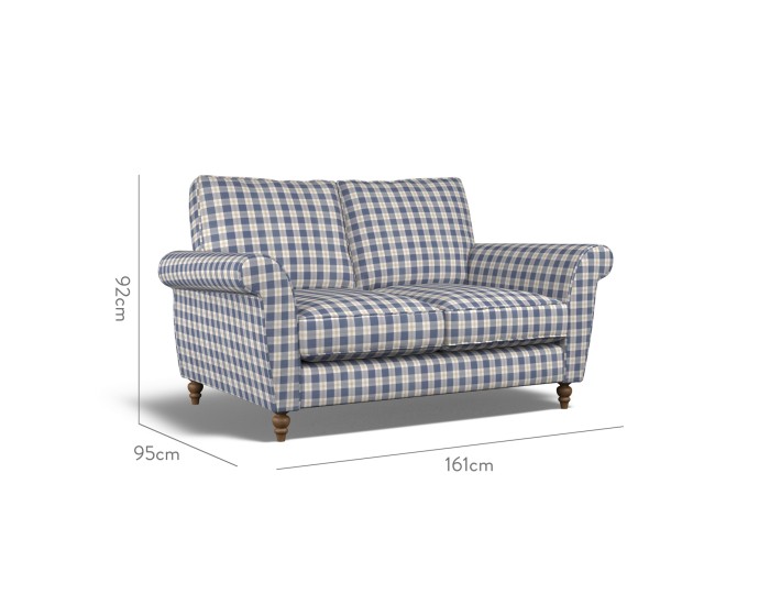 Ellery Small Sofa Kali Indigo