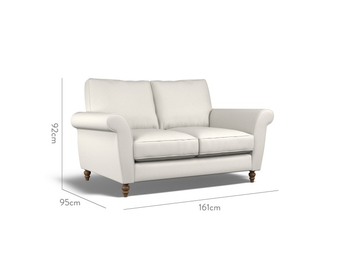 Ellery Small Sofa Zuri Parchment