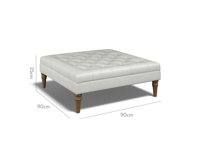 Monterey Large Footstool Amina Mineral