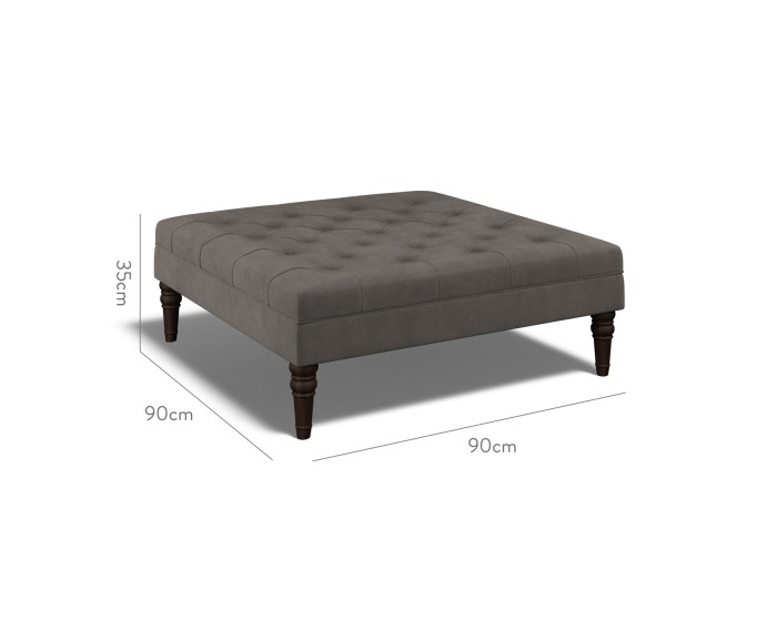 Monterey Large Footstool Cosmos Graphite