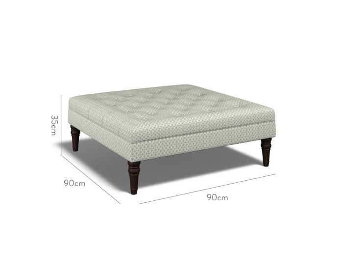 Monterey Large Footstool Sabra Sage