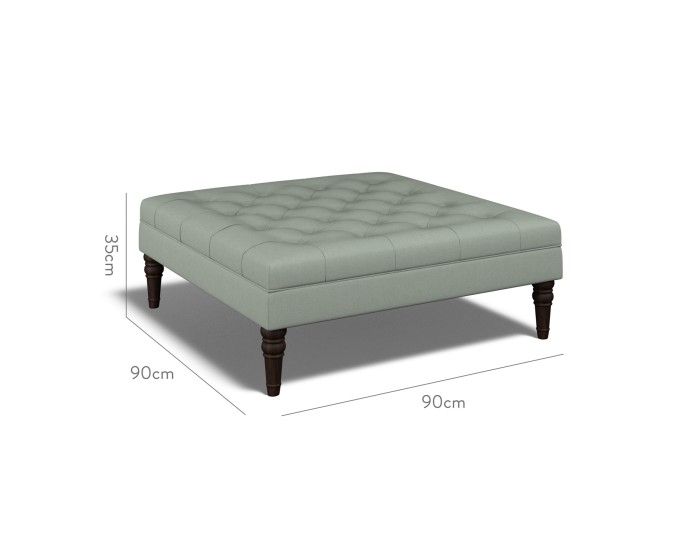 Monterey Large Footstool Shani Celadon